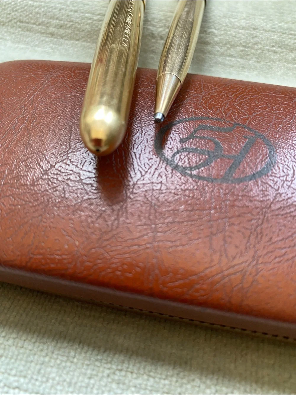 Parker 51 vintage gold-plated set
